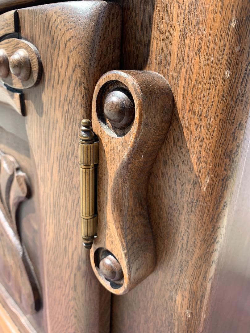 Molis 河本家具工業　木製　サイドボード　チェスト　カントリー調 レトロ