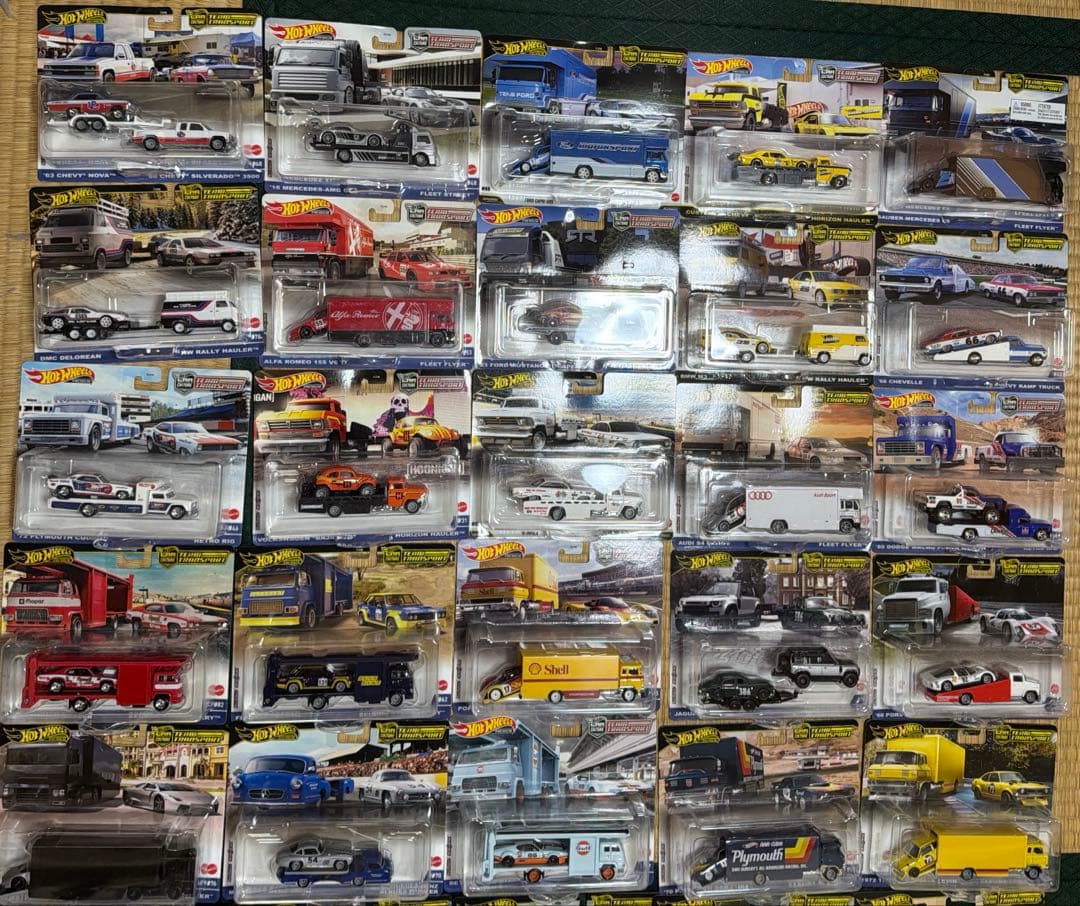 ホットウィール　チームトランスポート37個セット