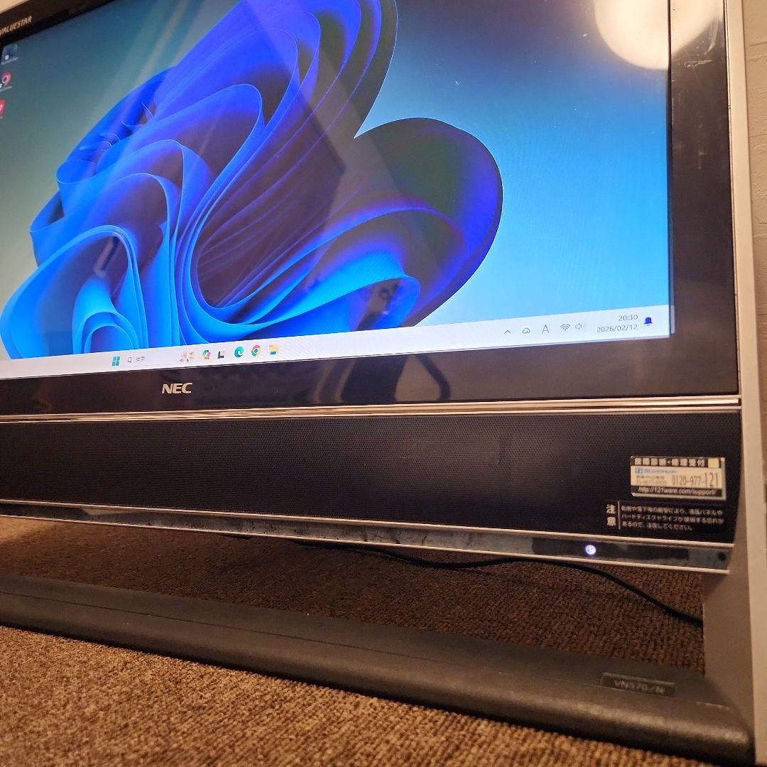 ⭐お買い得❗　一体型PC　高性能　大画面　大容量　高画質　高音質　NEC