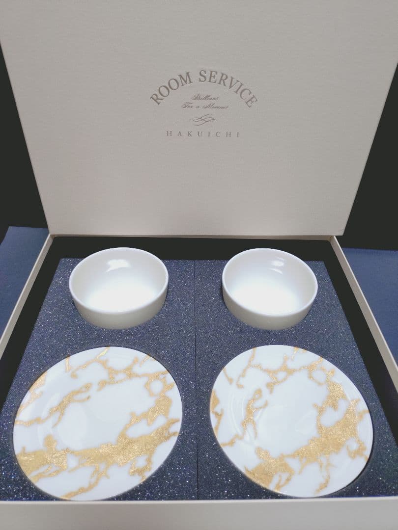 値下げ【新品】箔一 RS marble カップ&ソーサー<2個>