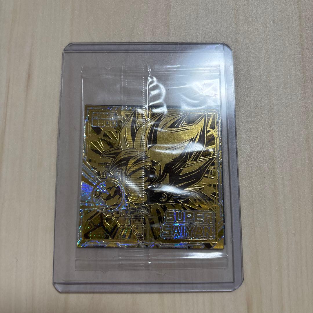 ドラゴンボールシール　ウエハース　ダブルゴールドスペシャル