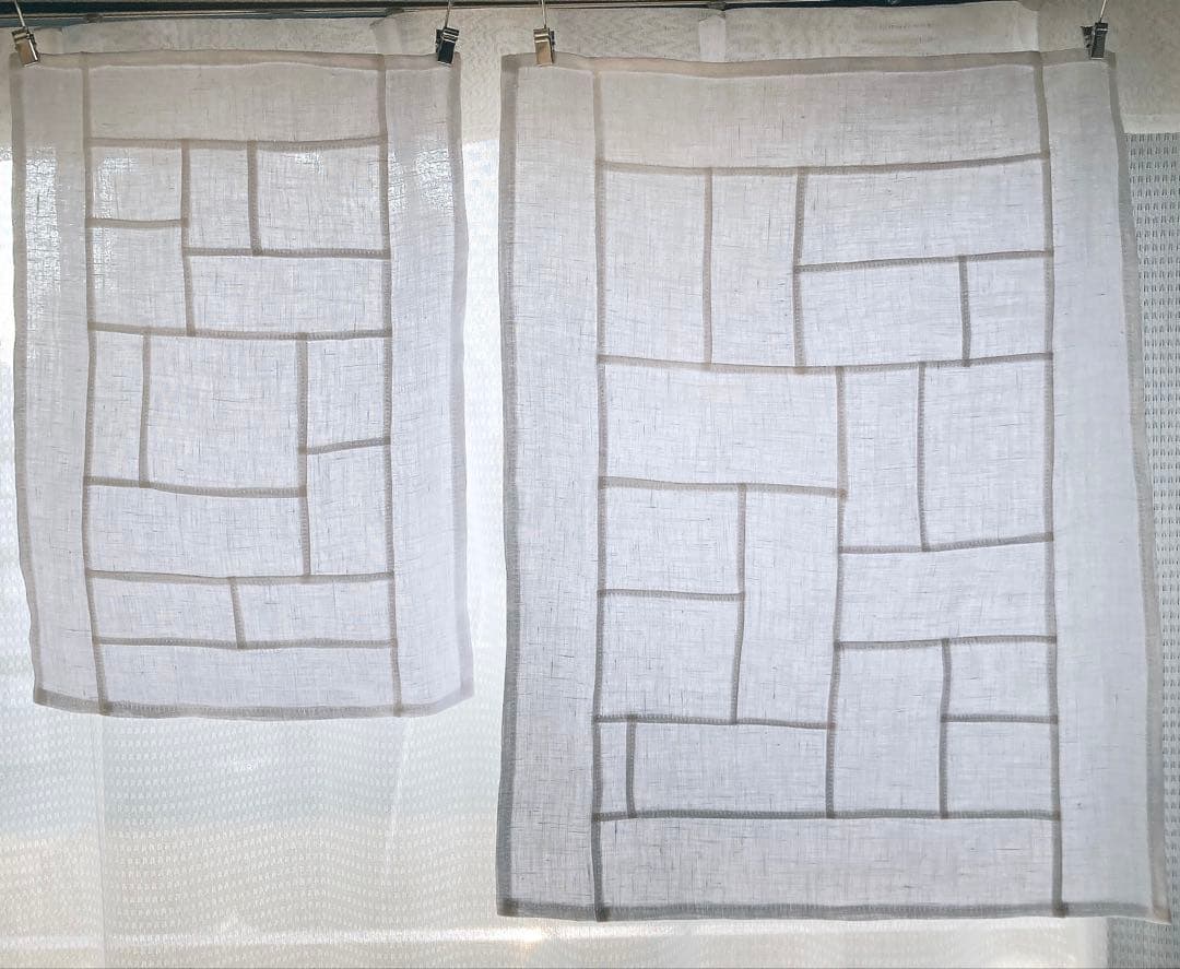 ポジャギ　35×25 45×35 5枚　No.246〜250 リクエスト分