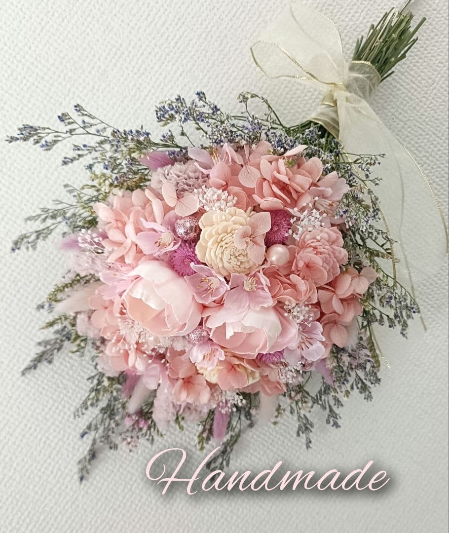 ♡りんページ♡ドライフラワーラナンキュラススワッグ&桜スワッグ♡