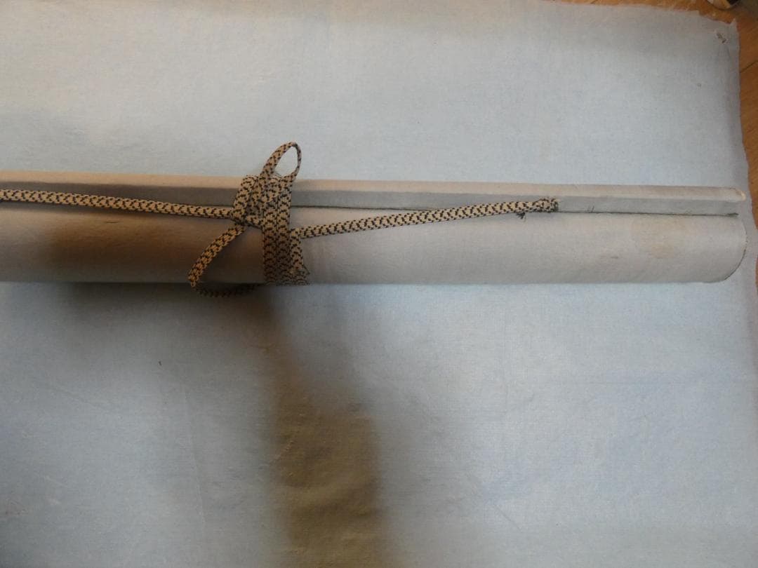 風景画　日本画　掛け軸　川合玉堂　手描き　肉筆　紙本