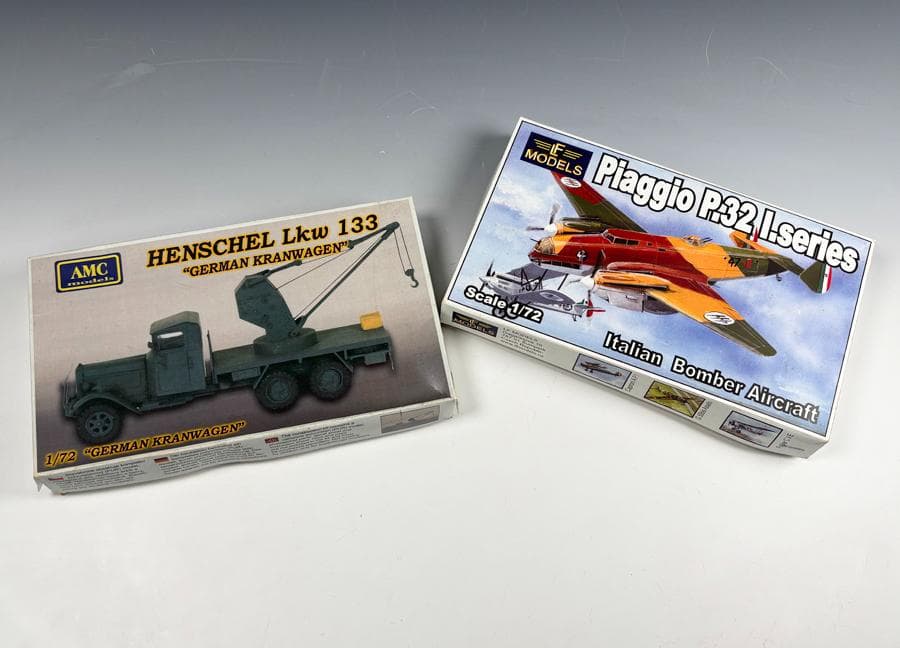 航空機・ヘリコプター Henschel Lkw 133 & Piaggio P.32 I.series