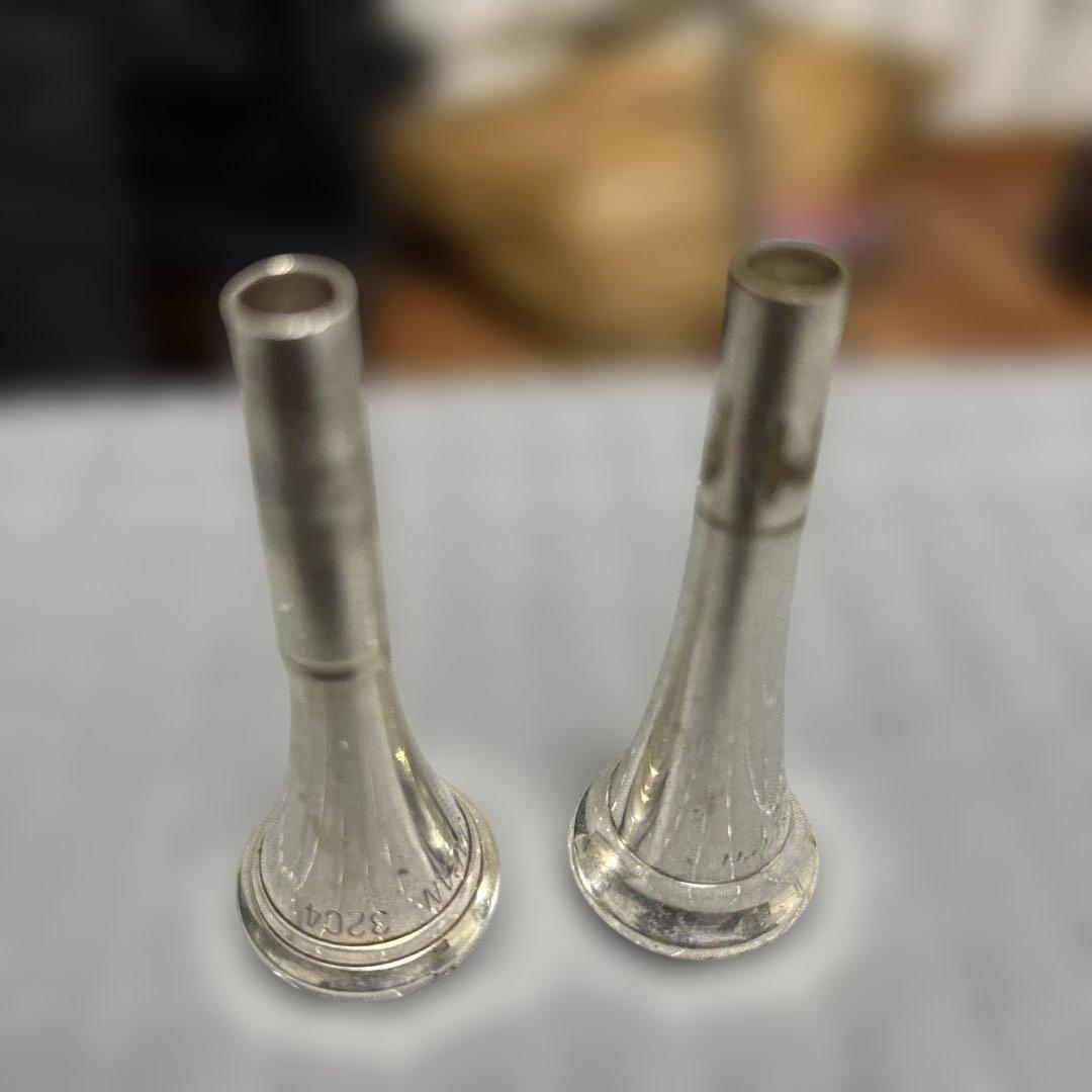 フレンチホルンマウスピース 2個セット