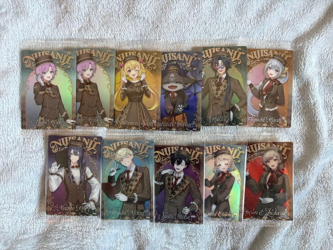 にじさんじ ウエハース 2 コンプリートセット +おまけ