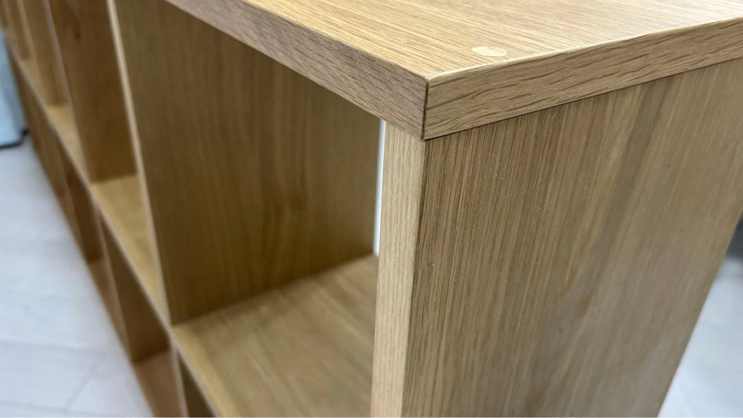 MUJI オーク材 スタッキングシェルフ