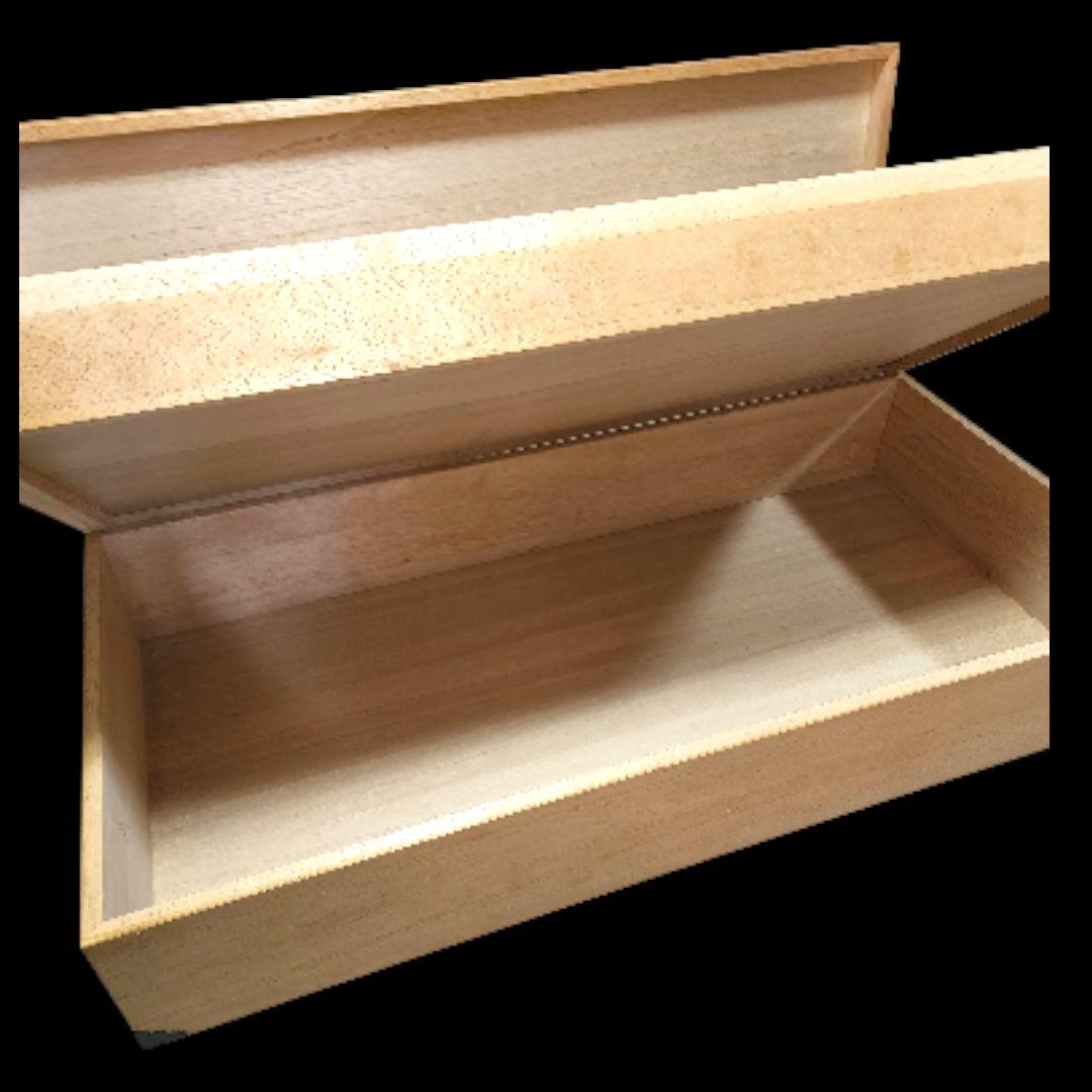 木製大容量収納ボックス　きもの　帯　桐タンス　２段　和服　和装