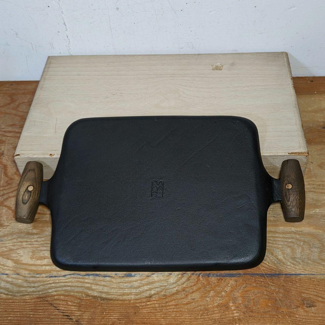 新品未使用 長期保管品 南部盛栄堂 南部鉄器 グリルバン