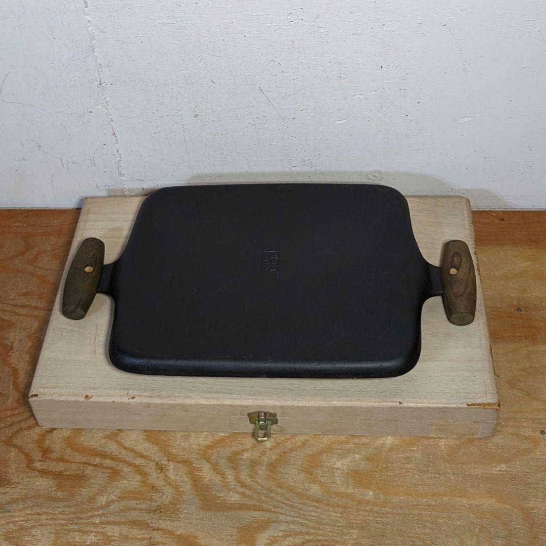 新品未使用 長期保管品 南部盛栄堂 南部鉄器 グリルバン