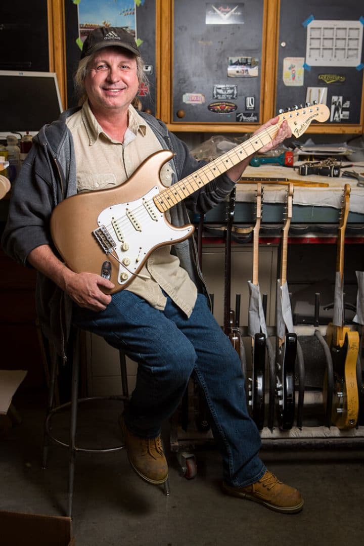 激レアFenderマスタービルド　グレック・フェスラー直筆サイン入り写真