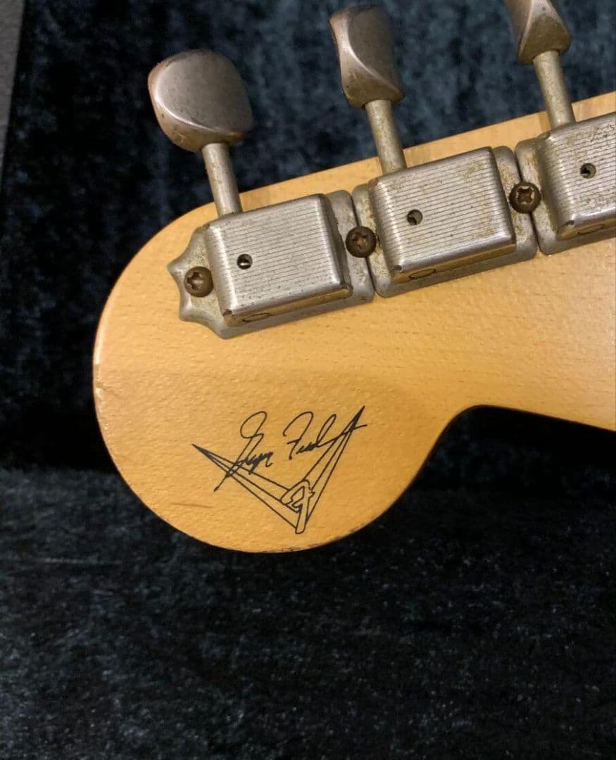 激レアFenderマスタービルド　グレック・フェスラー直筆サイン入り写真