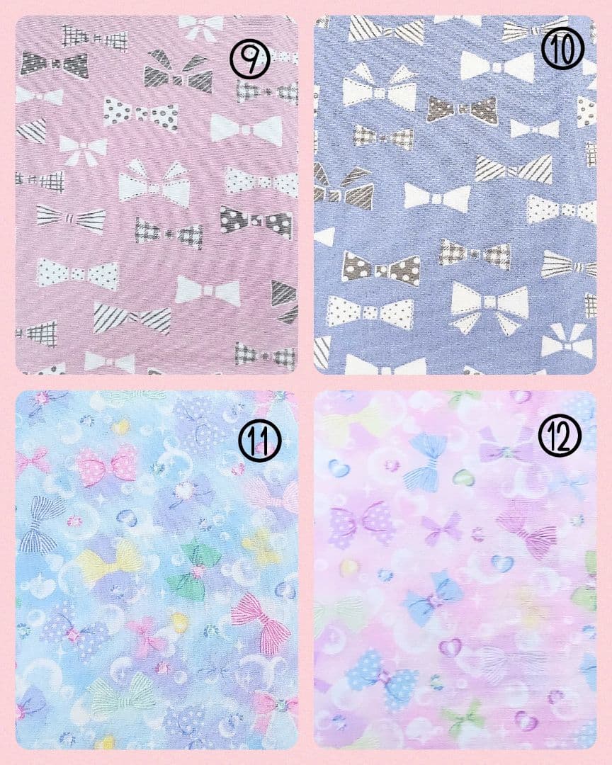 ハンドメイドオーダーページ女の子③ 入園入学準備レッスンバッグ