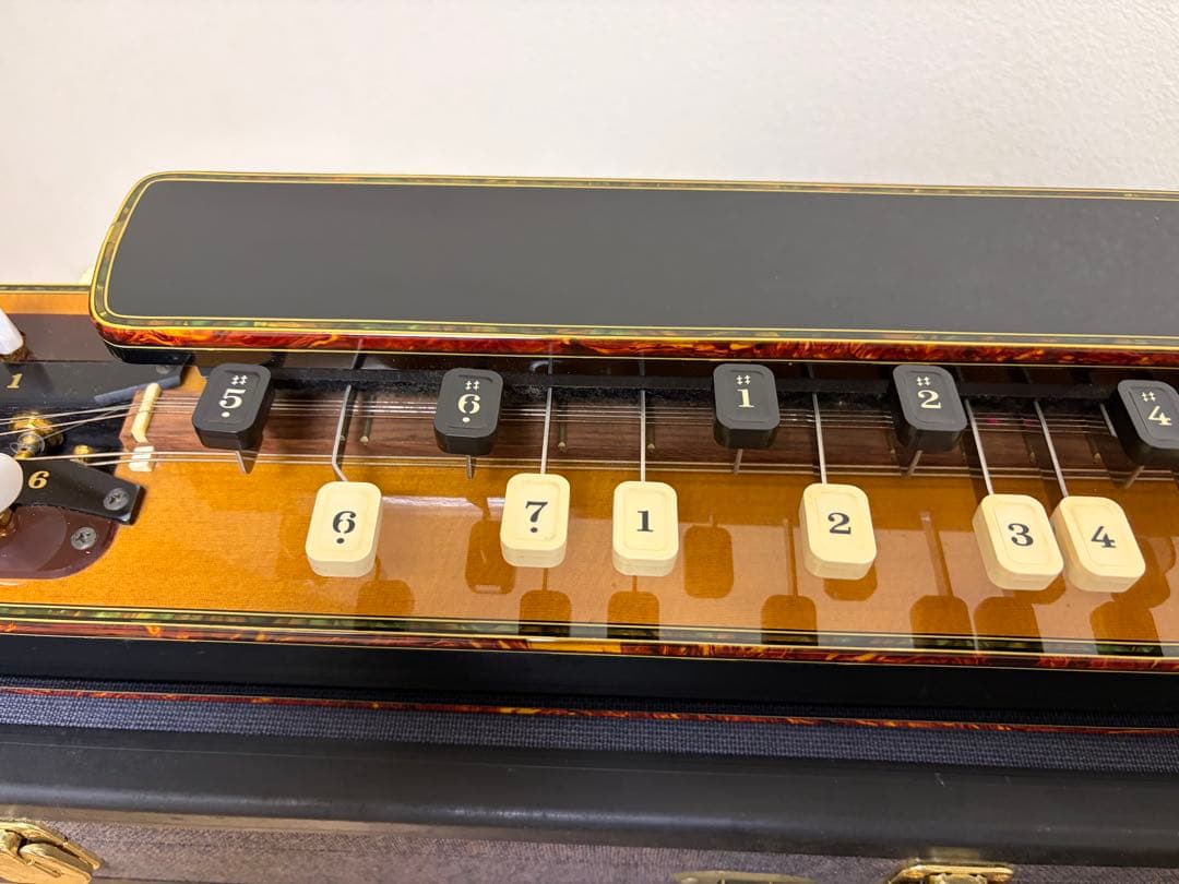 フジゲン　FUJIGEN　岡田香真流　大正琴　富士　ハードケース付属　※ジャンク