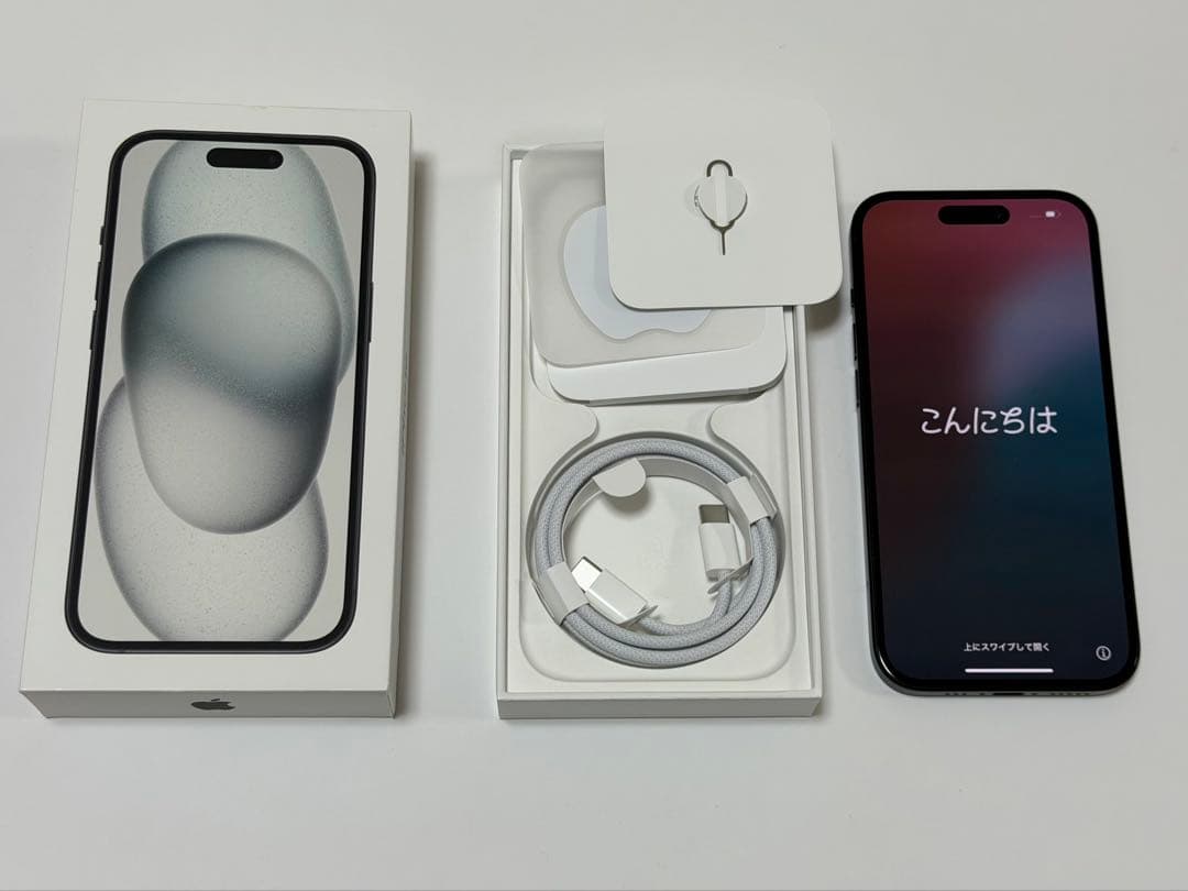 iPhone15 128GB ブラック simフリー