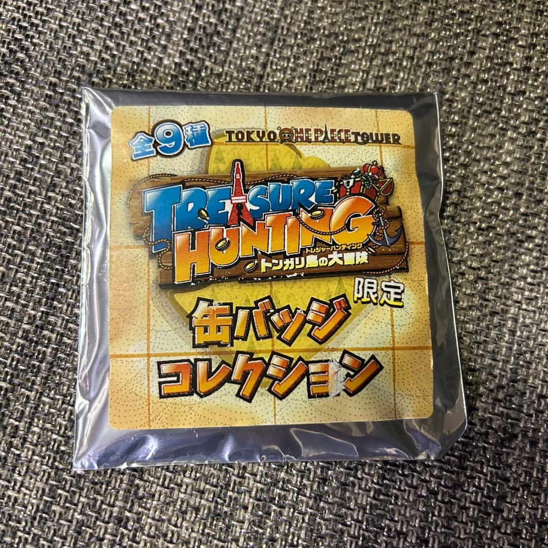 未使用 東京ワンピースタワー限定 トンガリ島の大冒険 缶バッジ ロロノア・ゾロ