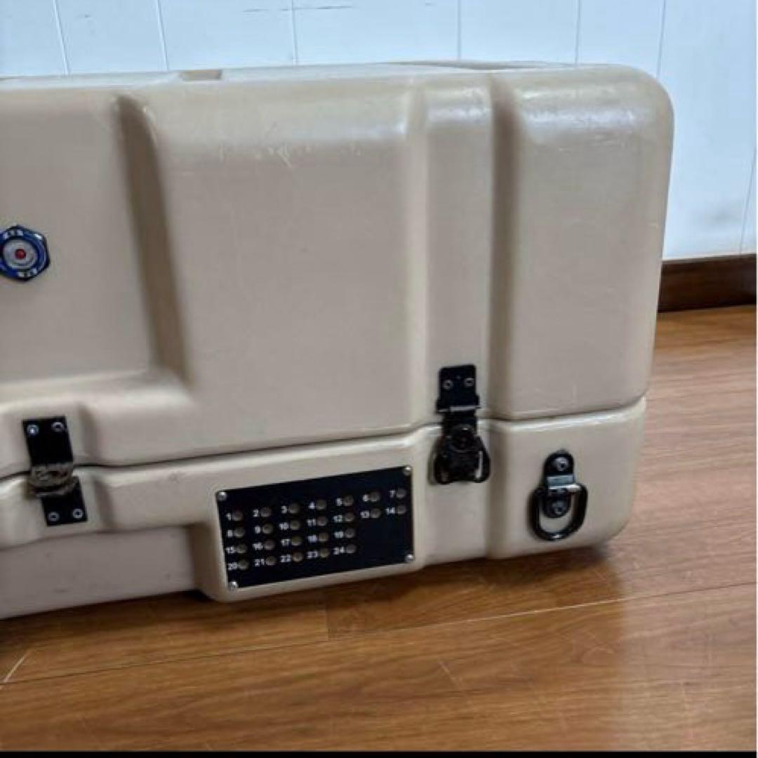 専用出品　米軍　実物　ミリタリー　ハードケース　サンドカラー ②
