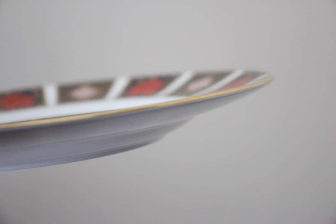 ロイヤルクラウンダービー　オールドイマリ　１１２８　２２cmプレート