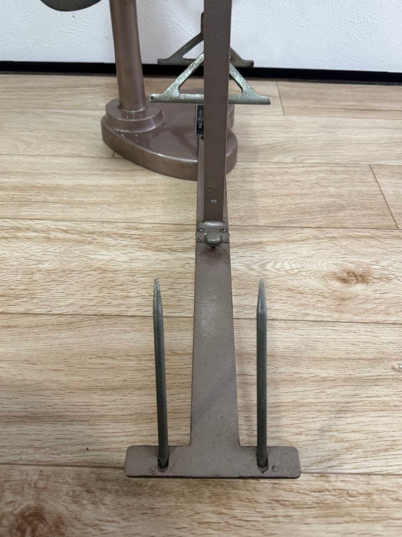 レア　古橋製作所　番手測定器　糸巻取り機　金属製