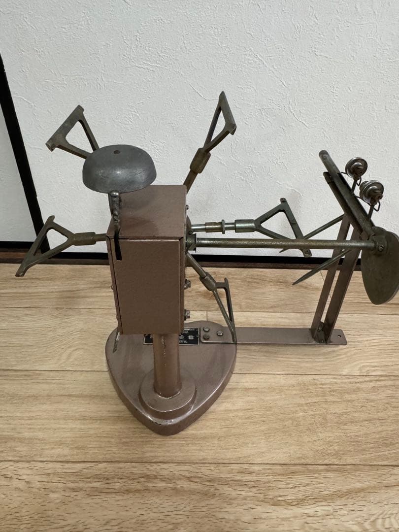 レア　古橋製作所　番手測定器　糸巻取り機　金属製