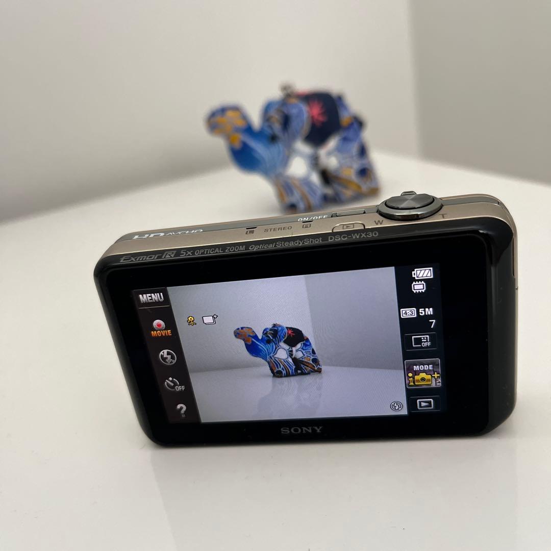 【動作確認済み】SONY Cyber-shot DSC-WX30 デジタルカメラ