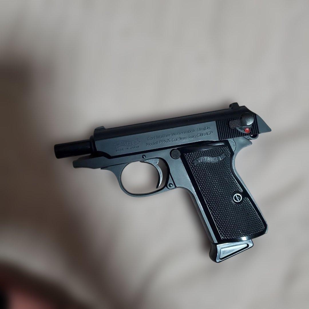 送料込 !! マルゼン PPK/S BK ガスブローバック