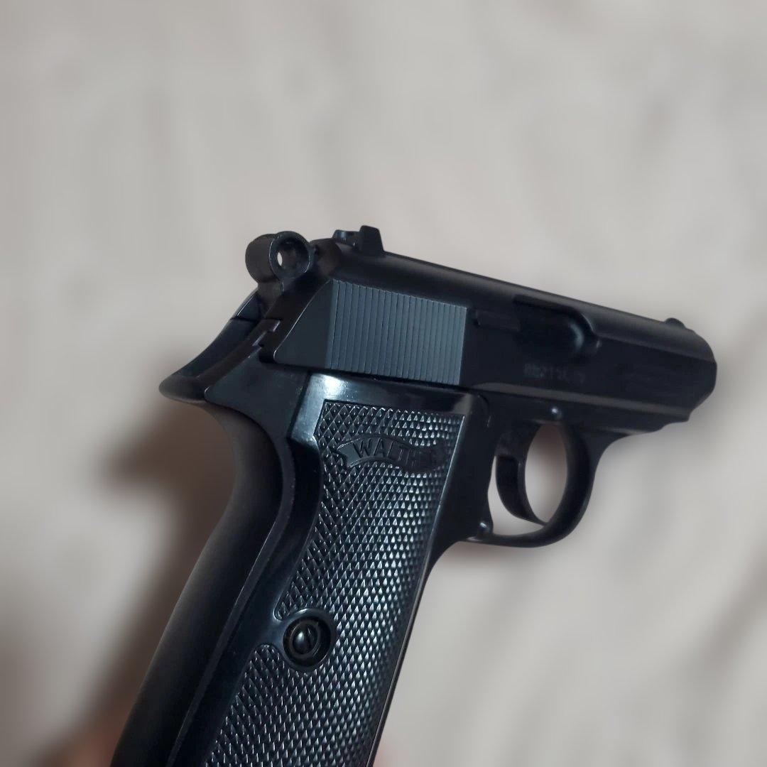 送料込 !! マルゼン PPK/S BK ガスブローバック