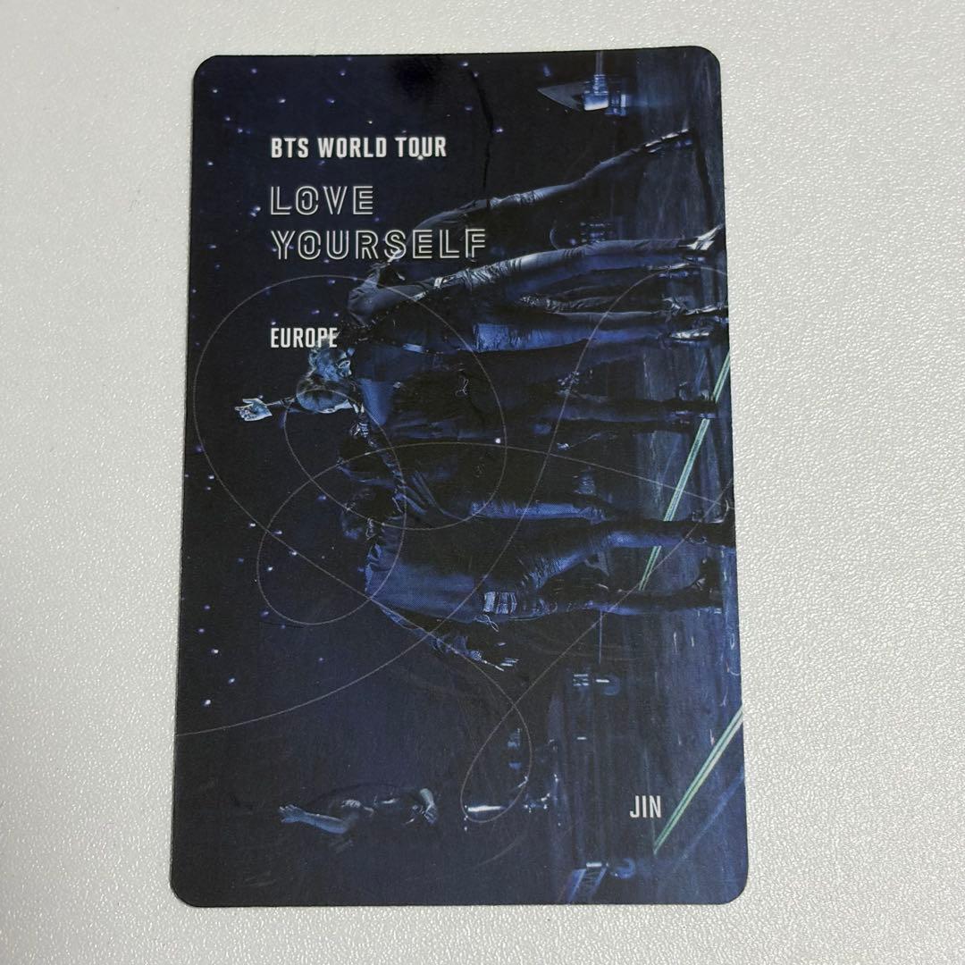 BTS ジン トレカ LoveYourself BluRay Europe