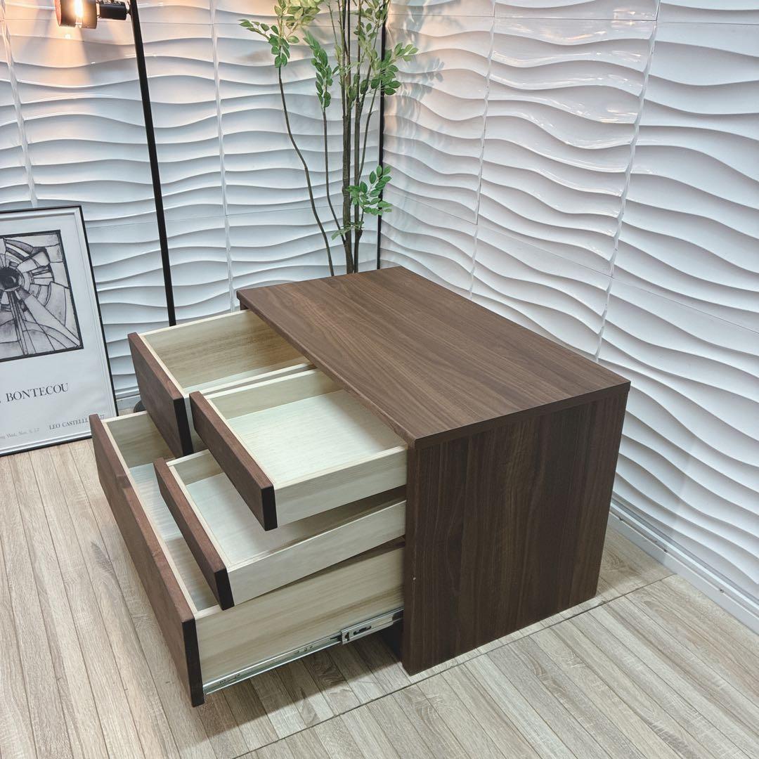 ◇大阪府 神戸市 配達料無料！◇SANKOU◇ローチェスト◇ティアラ◇大川家具◇