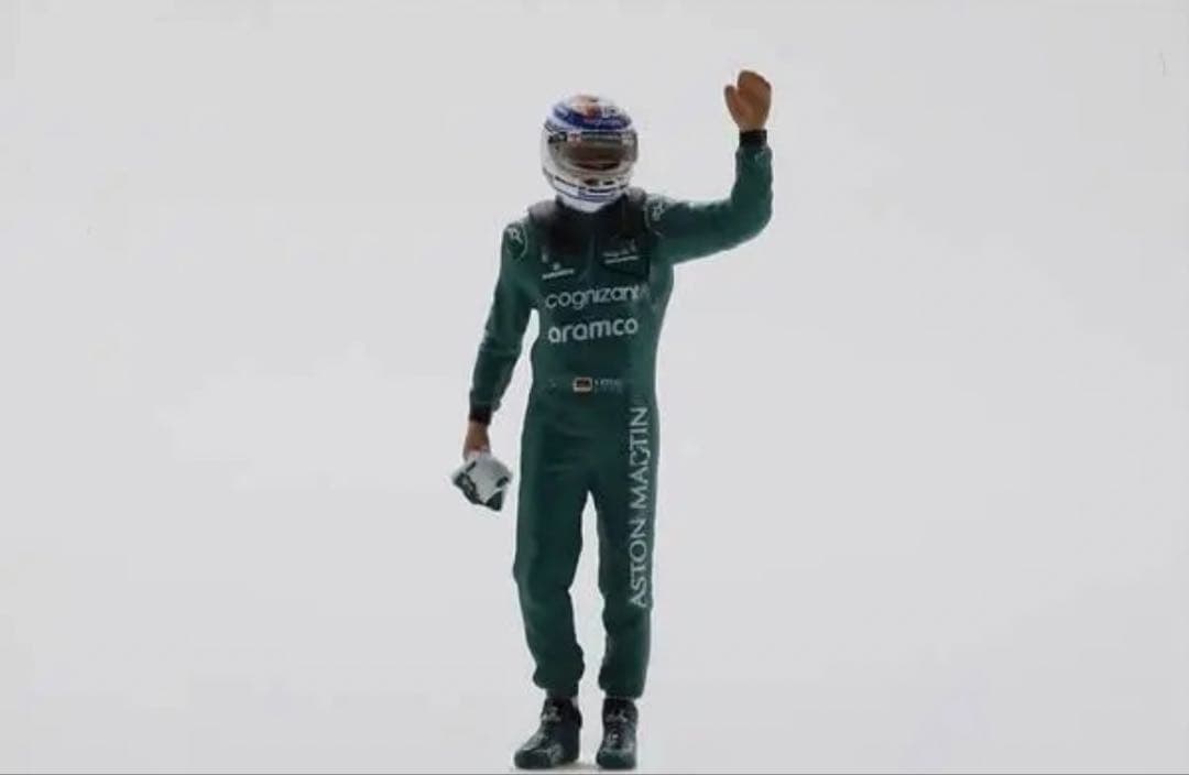 ポストホビー特注1/43 アストンマーチン AMR22 F1 日本GP ベッテル