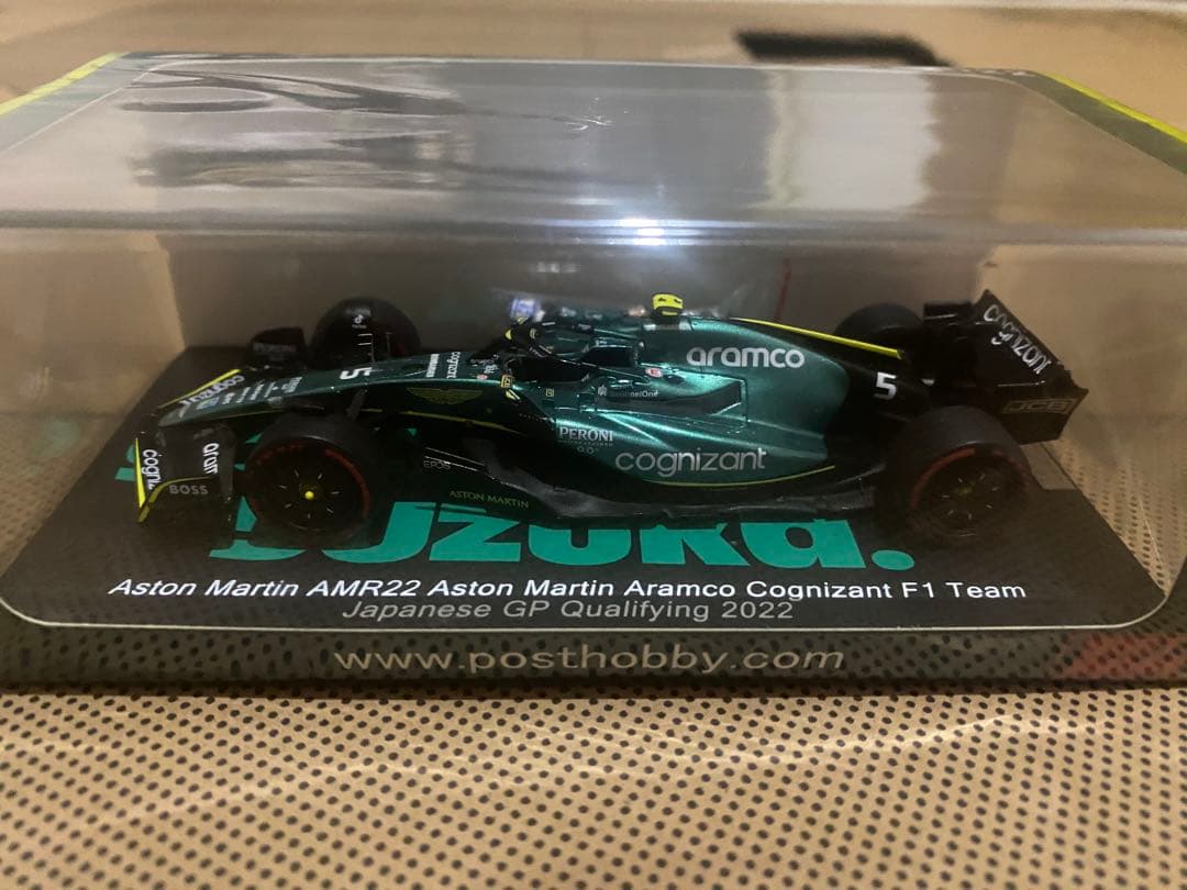 ポストホビー特注1/43 アストンマーチン AMR22 F1 日本GP ベッテル