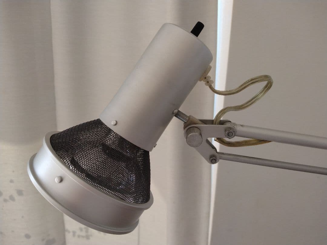 【良品】MUJI無印 アルミフロアランプ 間接照明/ヴィンテージスタンドライト