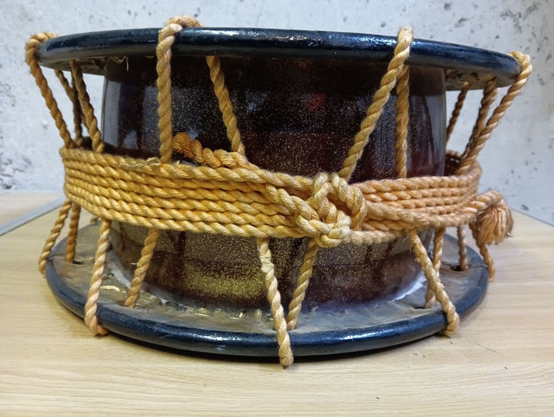 骨董 和太鼓 締太鼓 歌舞伎 舞台 演劇 和楽器 打楽器 獅子舞