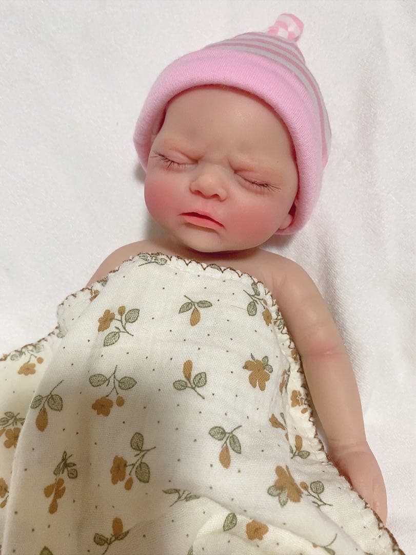 ぷにぷに　フルシリコン　リボーンドール　赤ちゃん人形