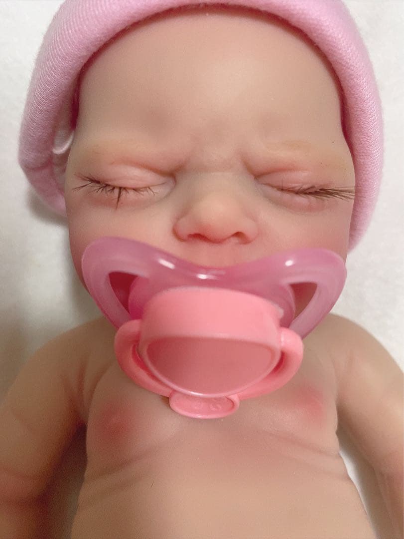 ぷにぷに　フルシリコン　リボーンドール　赤ちゃん人形