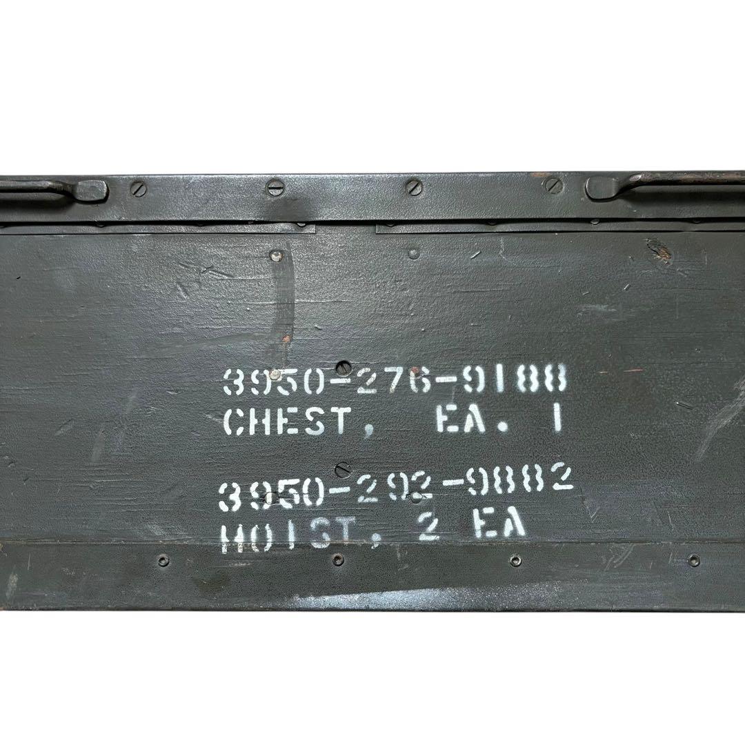 希少 60s 米軍 ミリタリー ウッドボックス ツールボックス アンモボックス