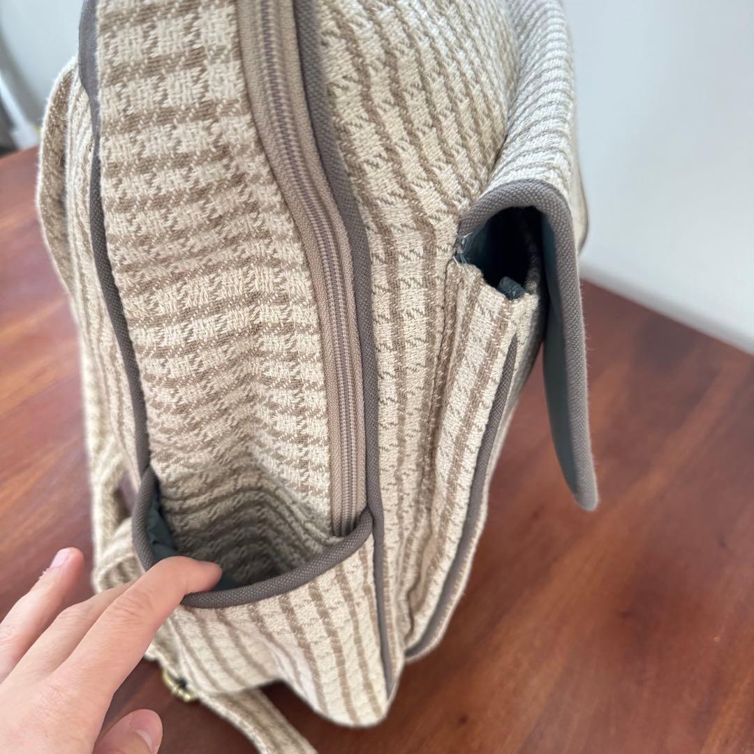 ヘンプリュック　hempTHAIバックパック　ベージュ