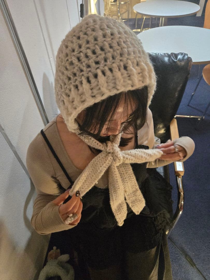 Milk veil -フードマフラー-