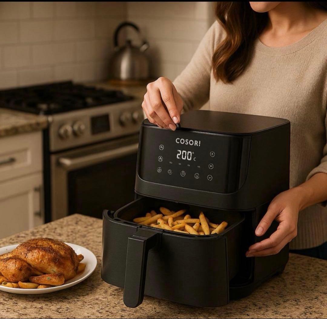 COSORI ノンフライヤー ブラック3.5L 2〜3人向け