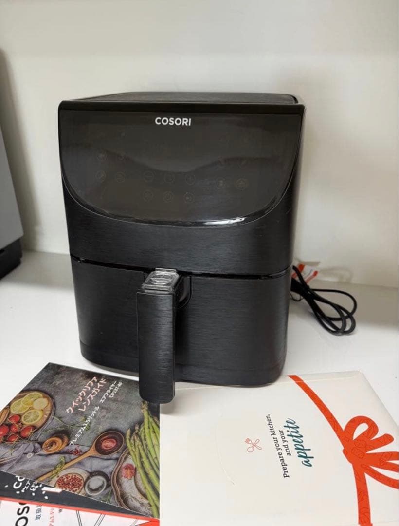 COSORI ノンフライヤー ブラック3.5L 2〜3人向け