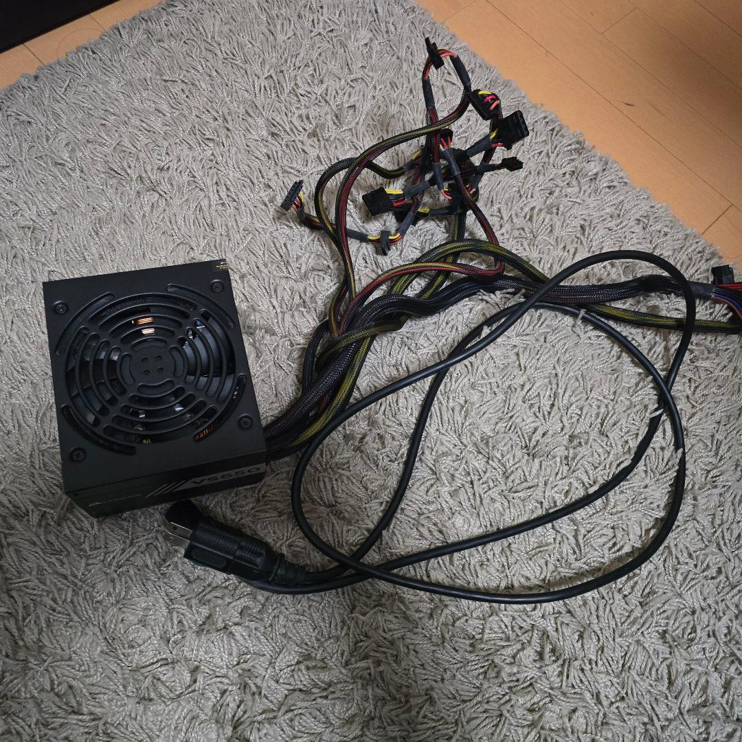 Corsair VS650 650W ATX電源ユニット