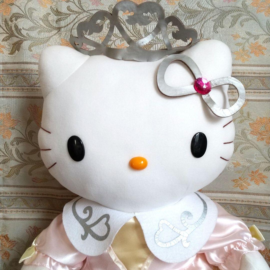 ピューロランド 当選品 キティ パレードBELIEVE衣装 特大ぬいぐるみ レア