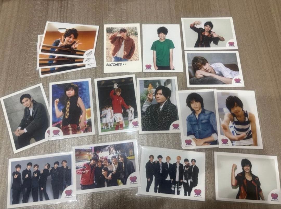 SixTONES 公式写真、グッズ まとめ売り