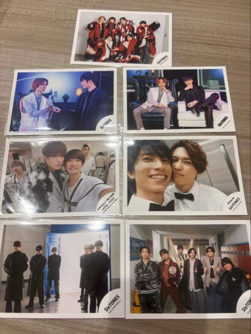SixTONES 公式写真、グッズ まとめ売り