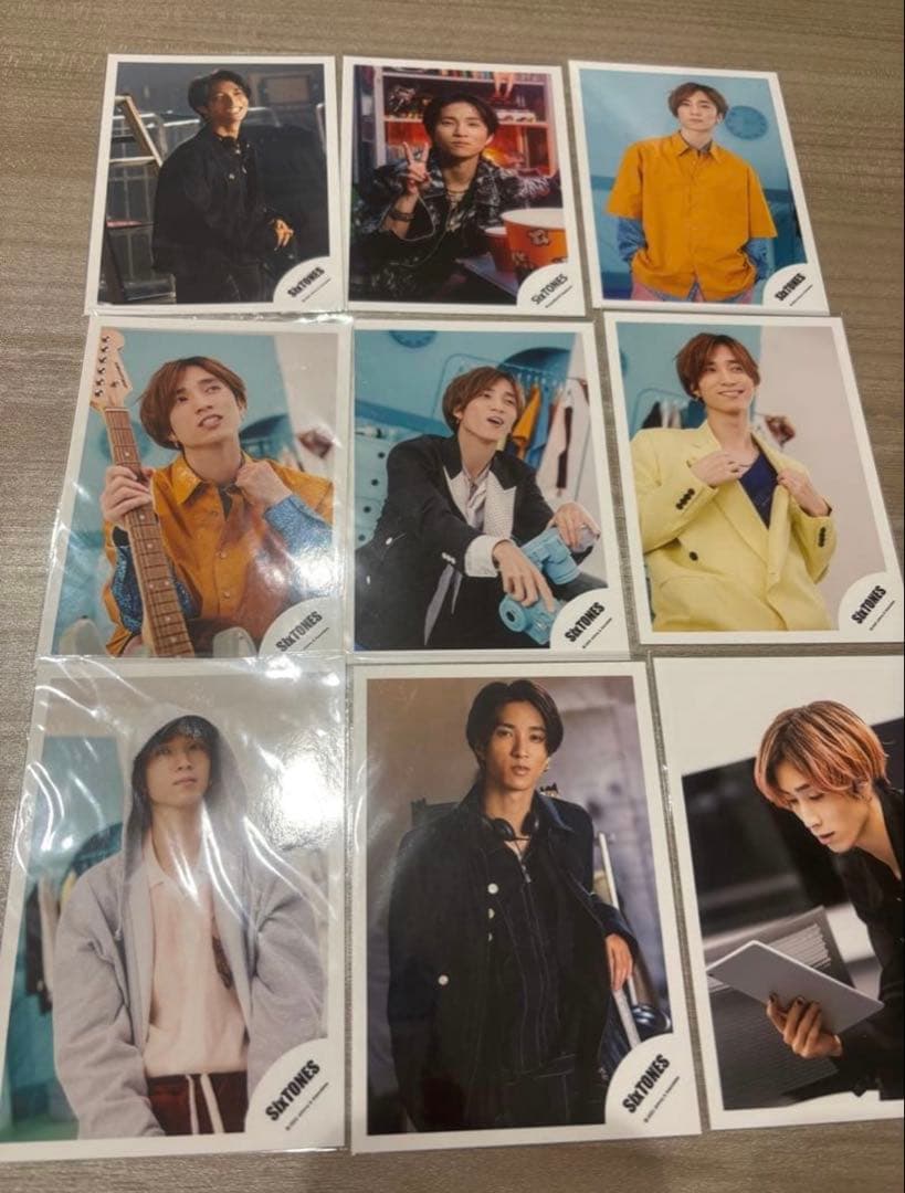 SixTONES 公式写真、グッズ まとめ売り
