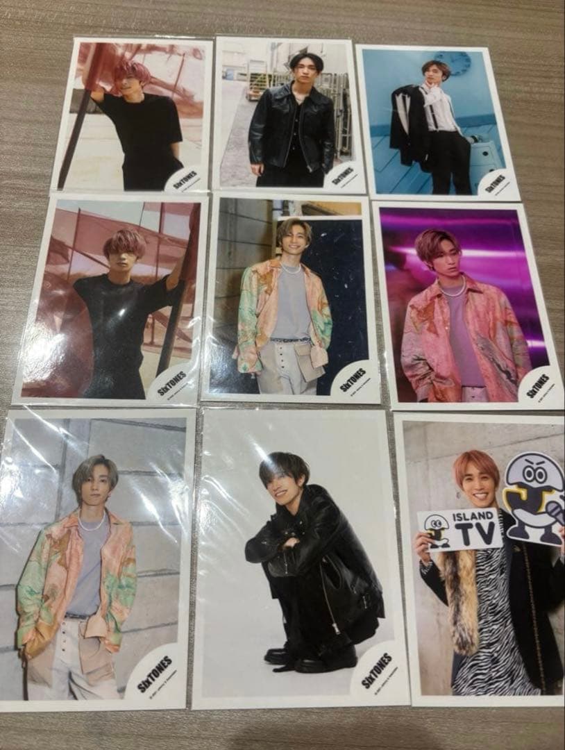 SixTONES 公式写真、グッズ まとめ売り