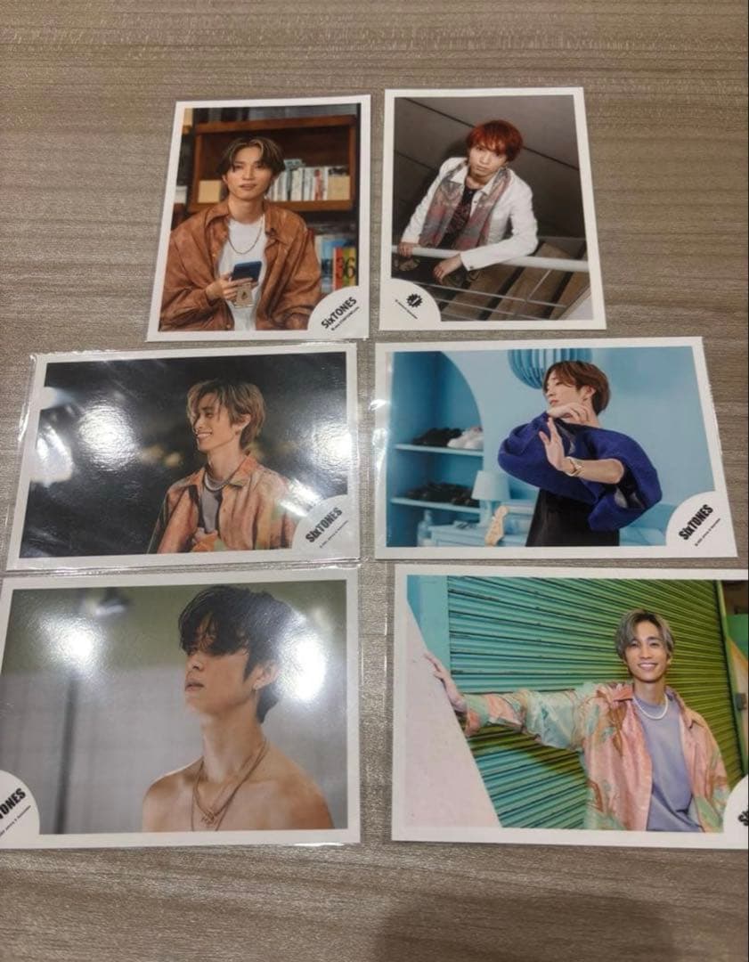 SixTONES 公式写真、グッズ まとめ売り