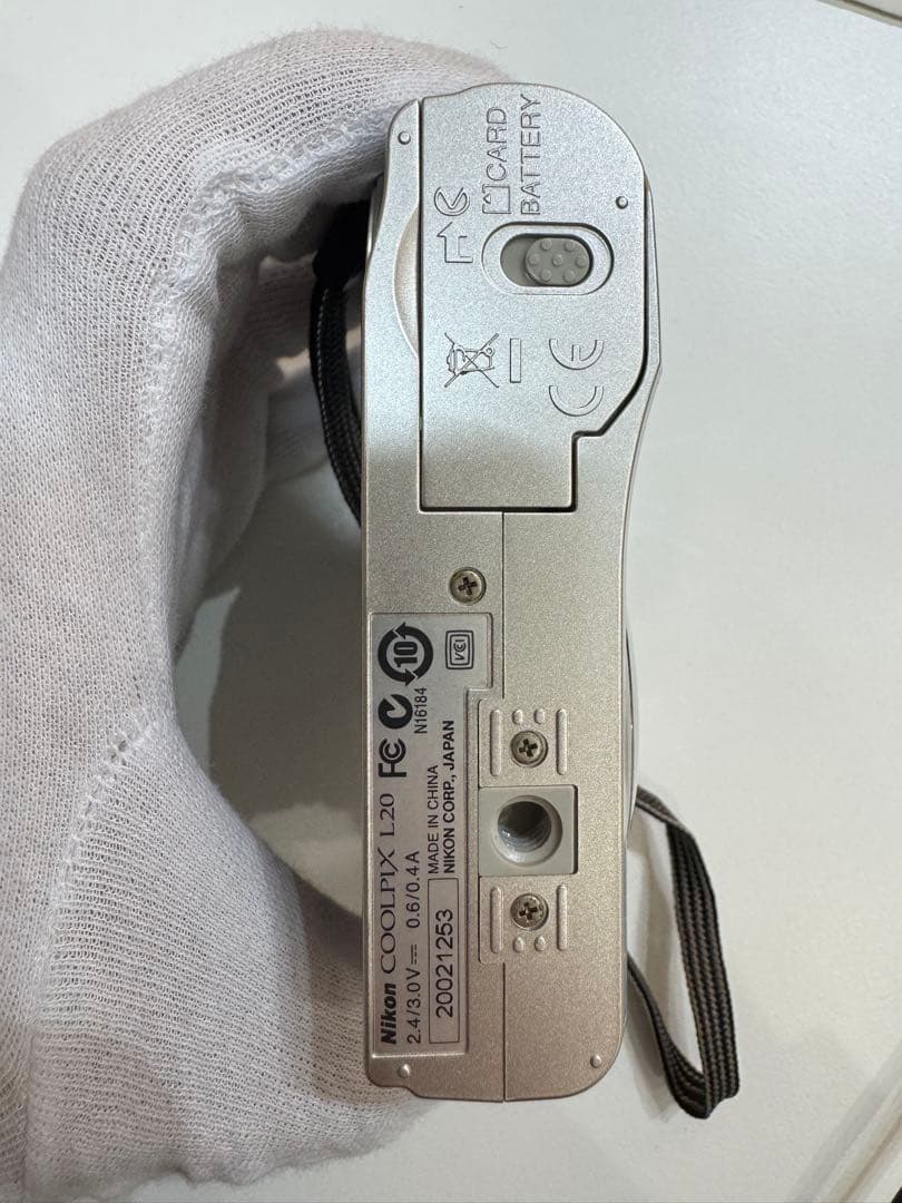 【雀⭐︎】Nikon COOLPIX L20 動作確認済み 乾電池使用