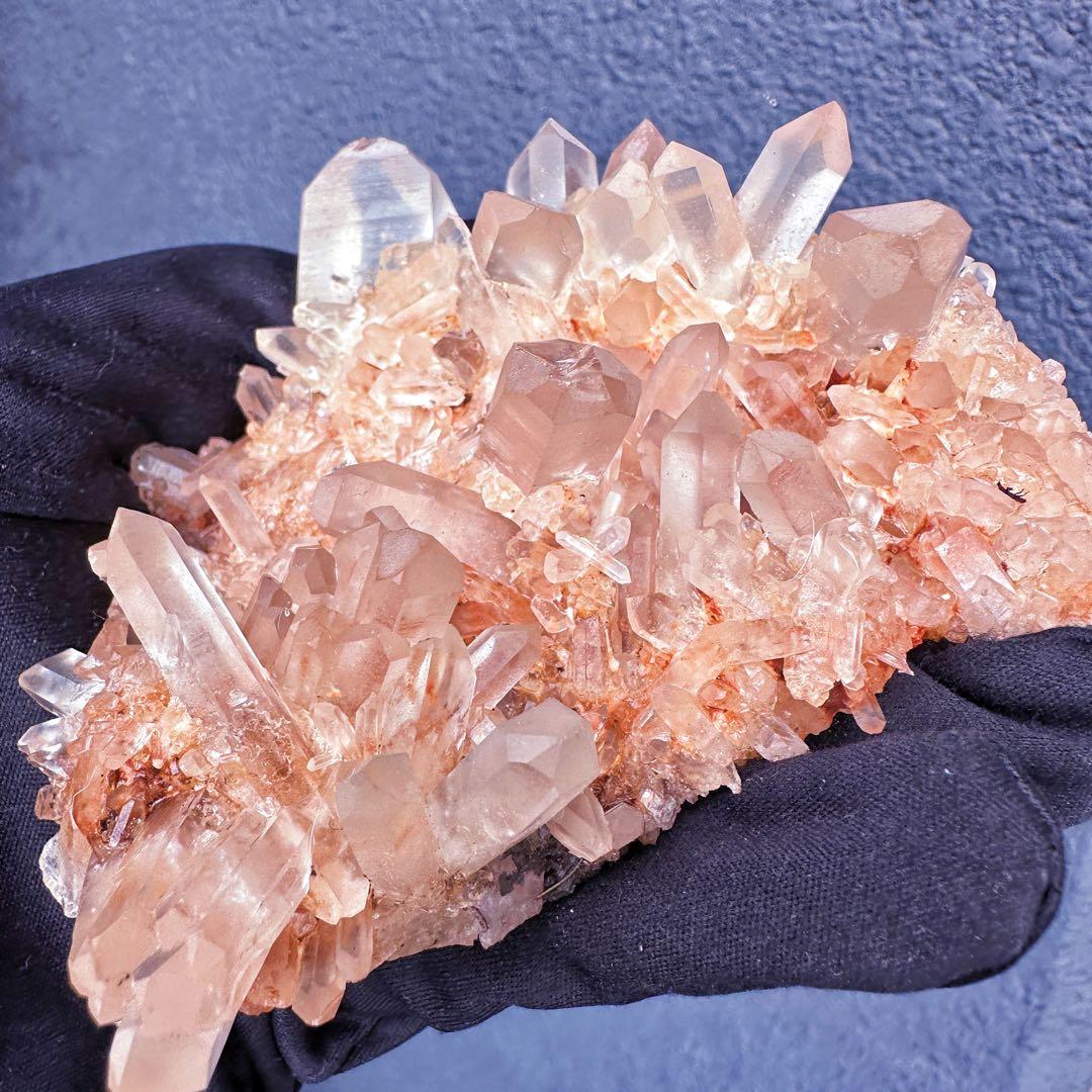 爆レア❗️浄化❗️超綺麗♡超強いパワー ピンク ヒマラヤ クラスター天然石A1611